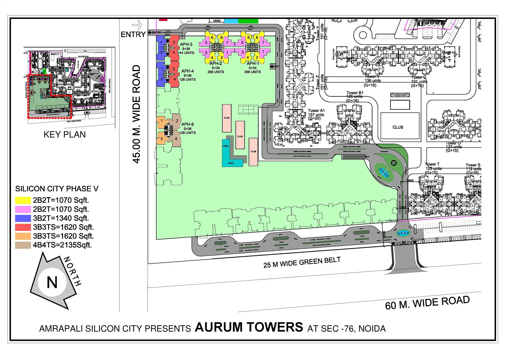 Amrapali Aurum Towers
