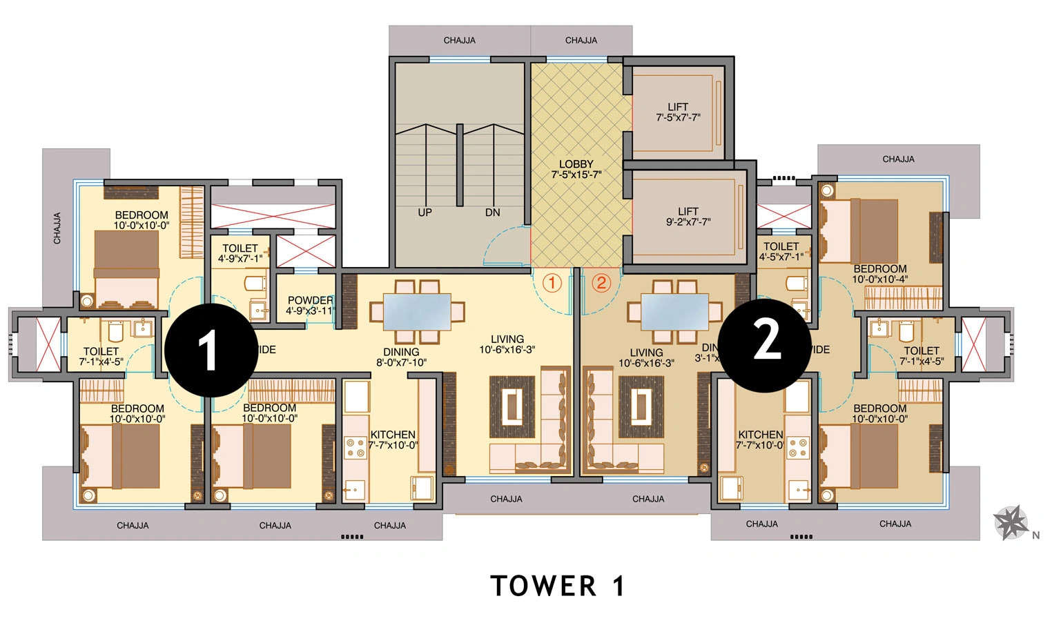 Dhoot Sky Residency New Sonali CHSL