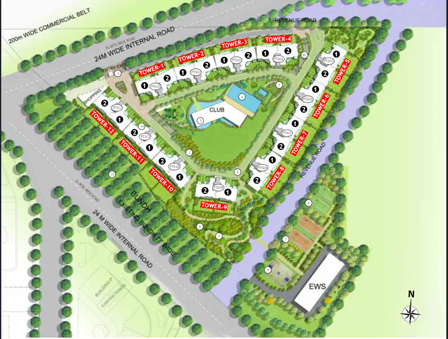 Emaar MGF Palm Terraces Select