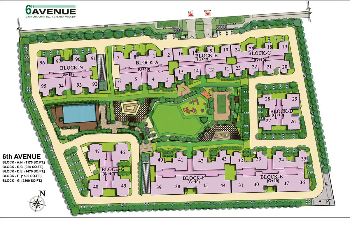 Gaur City 6Th Avenue