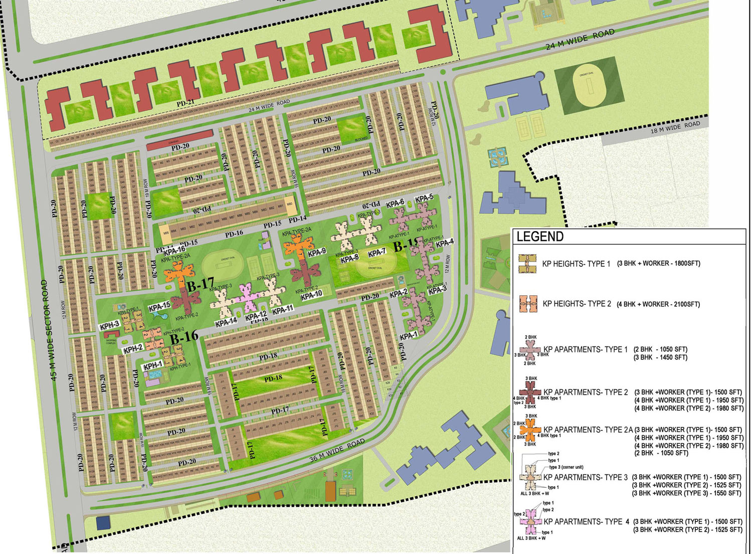 Jaypee Greens Kensington Park Apartments