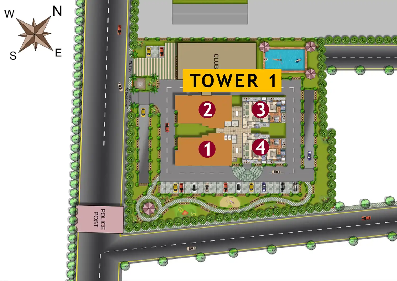 Pearl Club Residency Ramprastha Greens