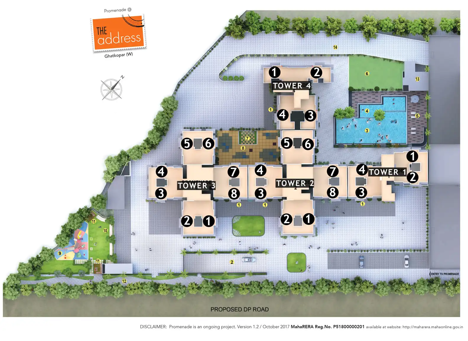 Wadhwa Promenade at The Address